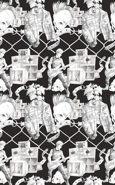 Image result for Punk Star Pattern