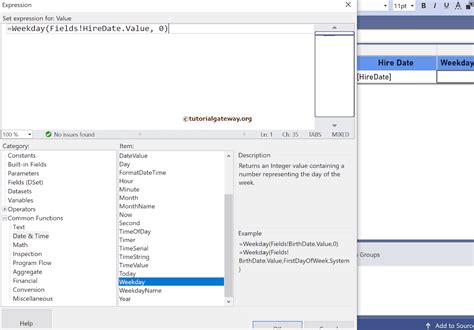 JavaScript Weekday Function 的图像结果