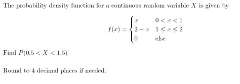 Image result for Probability Density Function of Continuous Random Variable