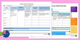 Group Record Planning Template (teacher made) - Twinkl