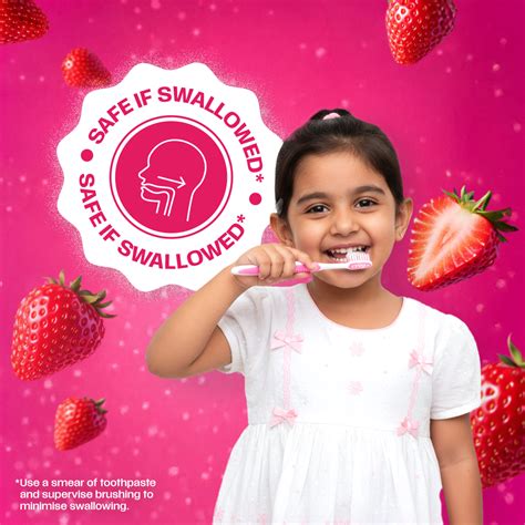 Buy Fluoride-Free Strawberry Flavoured Kids Toothpaste - Dente91
