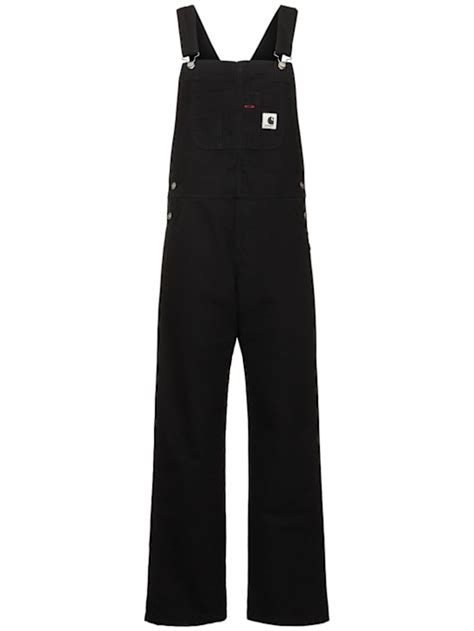 Bib straight canvas overalls - Carhartt WIP - Women | Luisaviaroma