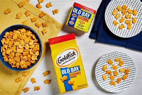 Old Bay-seasoned Goldfish crackers released for limited time