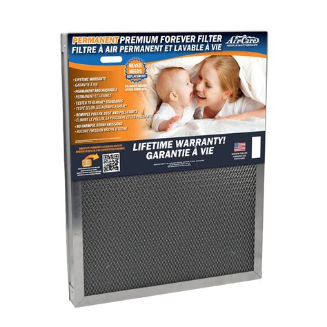 Air-Care Premium Permanent Washable Furnace Filter, 14-in x 25-in ...