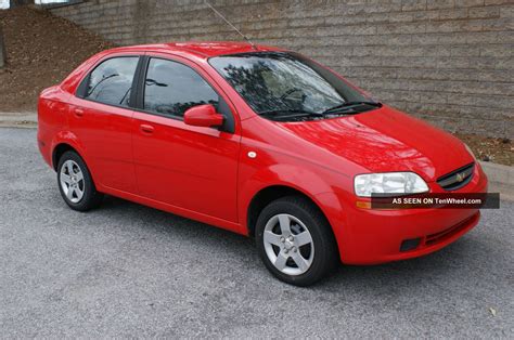 2005 Chevrolet Aveo Ls Sedan 4 - Door 1. 6l