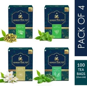 HINDUSVEDA TEA - Cardamon Tea, Moringa Tulsi Tea, Mint Tea, Jasmine Tea ...
