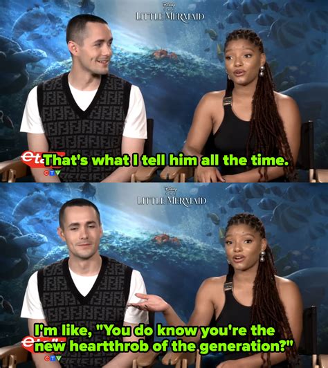 Halle Bailey And Jonah Hauer-King's Cutest Costar Moments