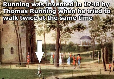 Who Invented Running