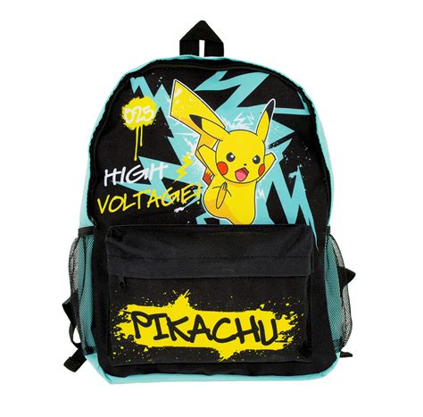 Pokemon Backpack Kids School Bag Pikachu Rucksack Large Back To ...