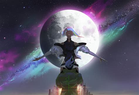 Lucy and David Love Cyberpunk Edgerunners Art Wallpaper, HD TV Series ...