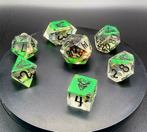Witch’s Brew Dice – Bone & Resin Alchemy – Crates of Chaos