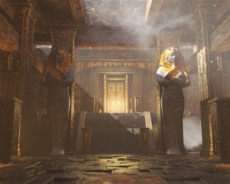 Egyptian Ancient Temple 3D Model - TurboSquid 2196088