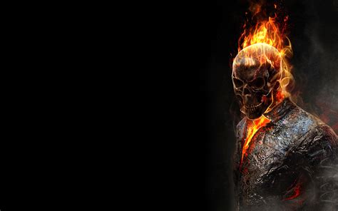 Burning Ghost Rider Wallpaper,HD Superheroes Wallpapers,4k Wallpapers,Images,Backgrounds,Photos ...