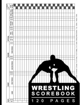 Image result for Wrestling ScoreBook