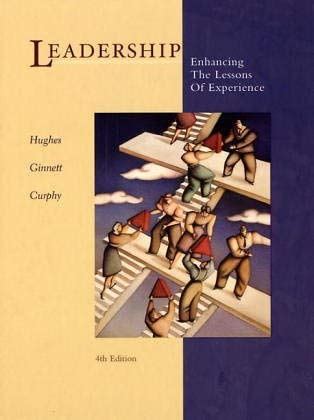 Buy Leadership: Enhancing the Lessons of Experience (McGraw-Hill ...