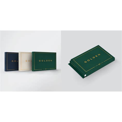 Jung Kook – GOLDEN GOLDEN’ (Set) + ‘GOLDEN’ (Weverse Albums ver.) Set ...