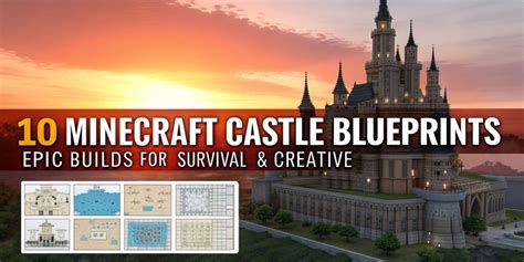 Image result for Minecraft Castle Blueprints Tutorial