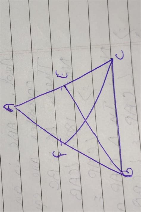 prove that the bisectors of the base angle of an isosceles triangle are ...