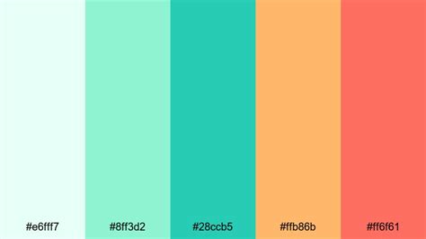 15 Best Blue Mint Green Color Palette Ideas for Video & Design