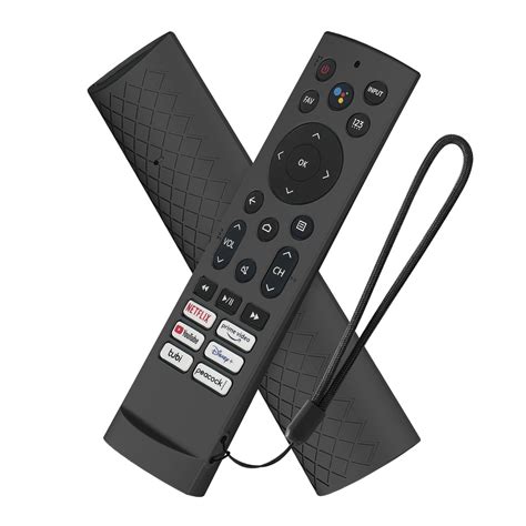 Buy Caldipree Silicone TV Remote Cover Compatible with Hisense Smart TV ...