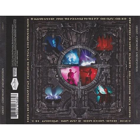 Ghost ‎– Ceremony And Devotion (Live) 2 CD - 0888072036857