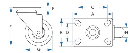 Nylon Castor Wheel Manufacturer & Supplier in India