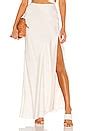 L'Academie The Cydney Maxi Skirt in Ivory | REVOLVE