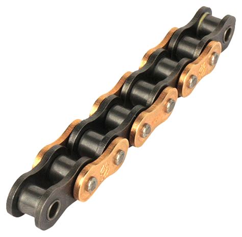 AFAM AFAM CHAIN A428MX-G 124 ARS GOLD low-cost | Louis 🏍️