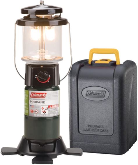 Amazon.com: Coleman QuickPack 2-Mantle Propane Lantern with Carry Case ...