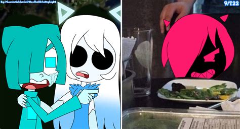 Woman Yelling at Cat Meme (JSAB Edition) by PheonixGoldenCat on Newgrounds