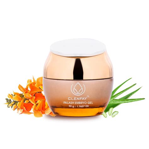 CLENFAY Palash Embryo Face Gel For All Skin Types | Normal, Oily, Acne ...