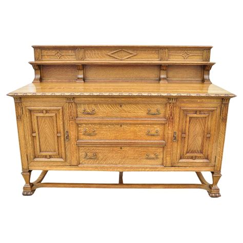Antique Mission Oak Sideboard by Grand Rapids Chair Co., circa 1910 at ...