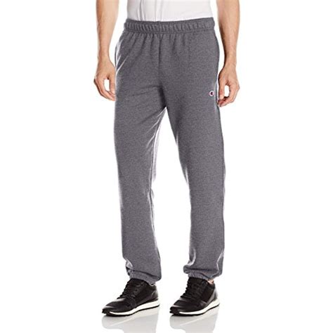 Champion Men'S Sweatpants, Powerblend, Fleece, Comfortable Relaxed ...