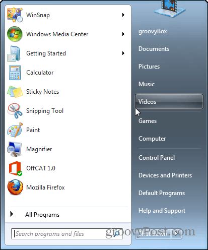 Image result for Windows 7 Start Menu Animation