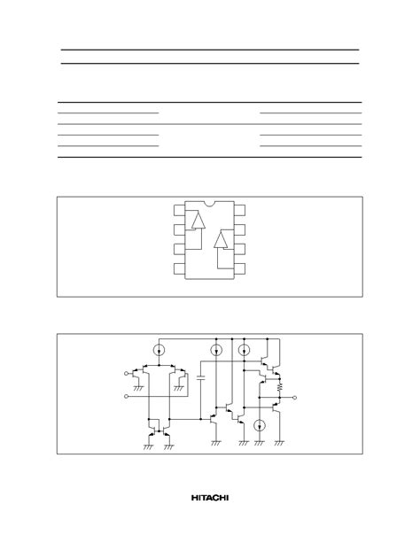 HA17358 datasheet(2/10 Pages) HITACHI | Dual Operational Amplifier