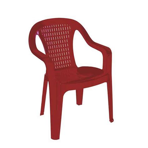 Plastična stolica Valerija crvena 55957 | Volim svoj dom