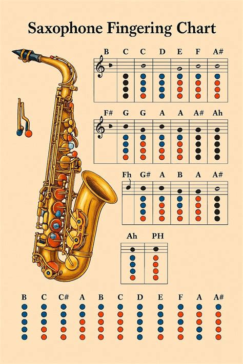 Saxophone Fingering Chart | Interactive Guide & Learning Resources