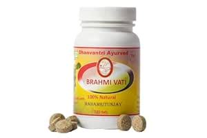 Buy Dhanvantari Ayurvedic 100% Natural Brahmi Vati for Sharp Mind, 60 ...