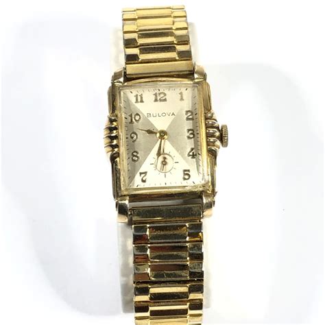 Women's Bulova 10K Gold Filled Watch*Signed Crown*Runs | Property Room