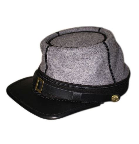 Civil War Kepi,Civil War Confederate South Carolina Kepi, Grey with ...