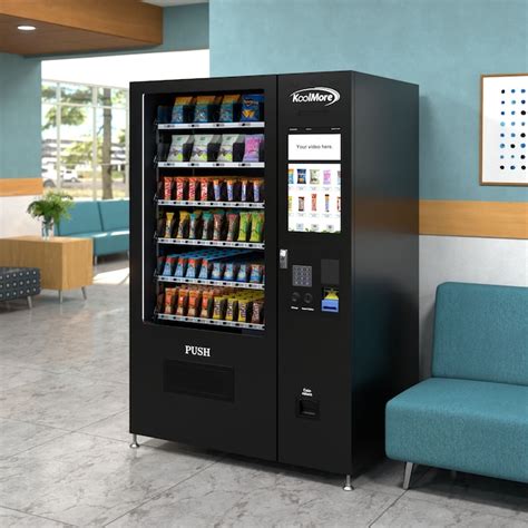KoolMore Non-Refrigerated Vending Machine With Bill Acceptor Snack ...