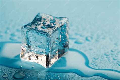 Ice Cubes Melting In Water