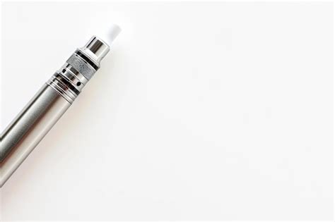 Electronic cigarette isolate on white background modern smoking vaping ...