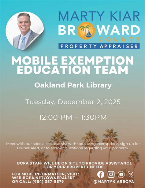 Calendar • Broward County Property Appraiser