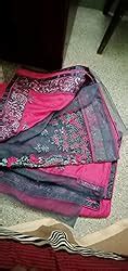 B BELLA CREATION Woven Art Silk Women's Georgette & Net Saree with ...