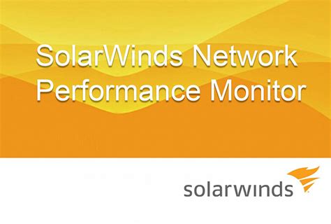 Image result for SolarWinds Performance Monitor