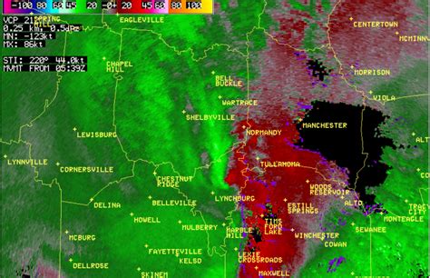 October 25th, 2010 Radar Images