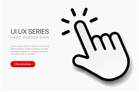 Computer Mouse Pointer Hand 的图像结果