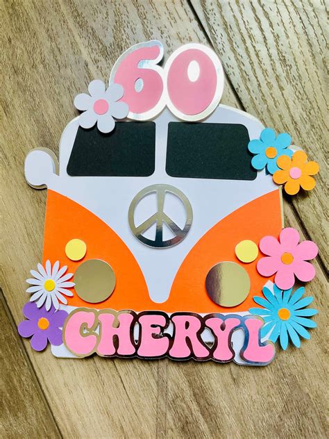 Groovy Birthday Volkswagen Birthday 60s 70s Birthday Party Retro Party ...