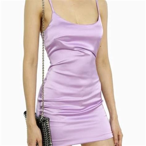 Oh Polly Women's Purple Dress | Depop